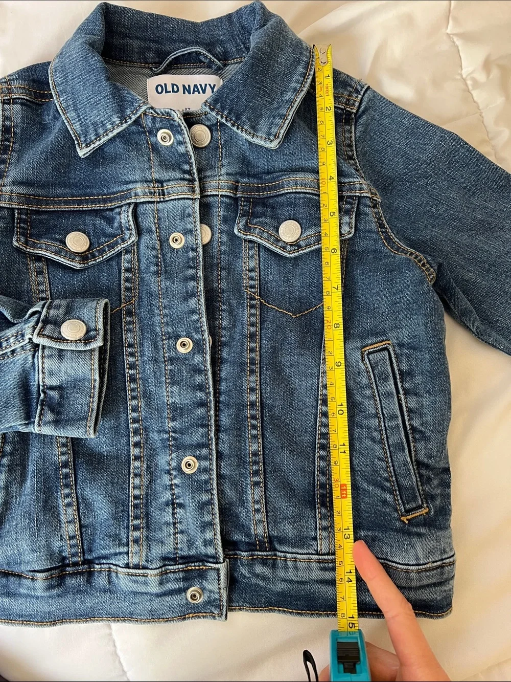 Old Navy Kids 4T Denim Jacket in Medium Blue